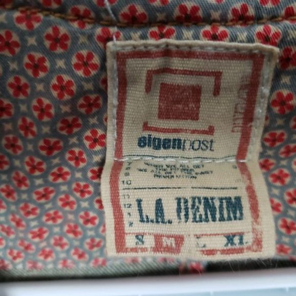 L.A. Denim EigenPost Cropped Jean Jacket - Picture 7 of 7